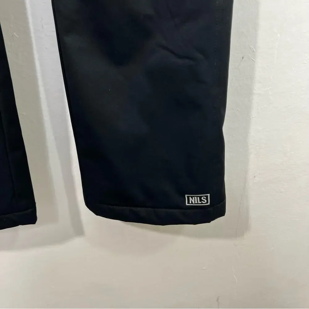 NILS Black Ski Snow Waterproof Outdoor Winter Pants Size 14